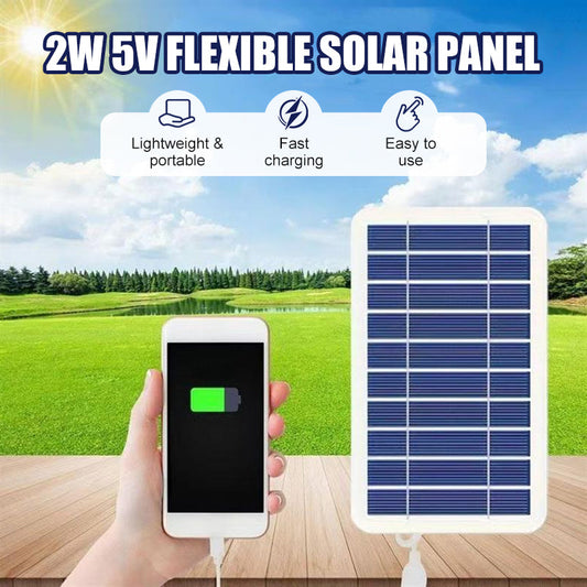 🔥HEISSER ANGEBOT 2026👍2 STÜCK KAUFEN, 1 GRATIS – JE 6,6 €🔥2 W, 5 V, flexibles Solarmodul