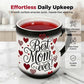 Wärmeaktivierte, farbwechselnde Tasse mit der Aufschrift „Best Mom Ever“