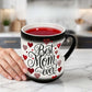 Wärmeaktivierte, farbwechselnde Tasse mit der Aufschrift „Best Mom Ever“