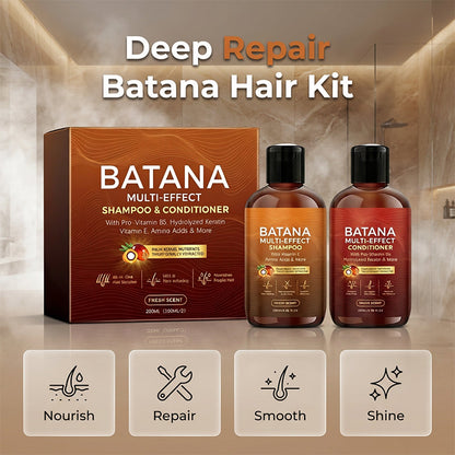 Set mit Multi-Effekt-Reparatur-Shampoo und -Spülung