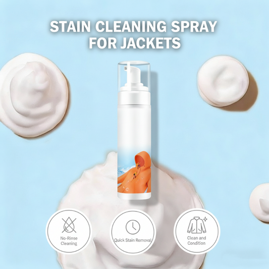 Fleckenentfernungsspray für Jacken