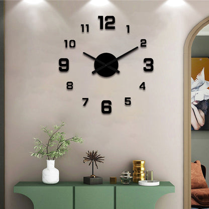 3D DIY Leuchtende Acryl-Wanduhr Set