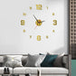 3D DIY Leuchtende Acryl-Wanduhr Set